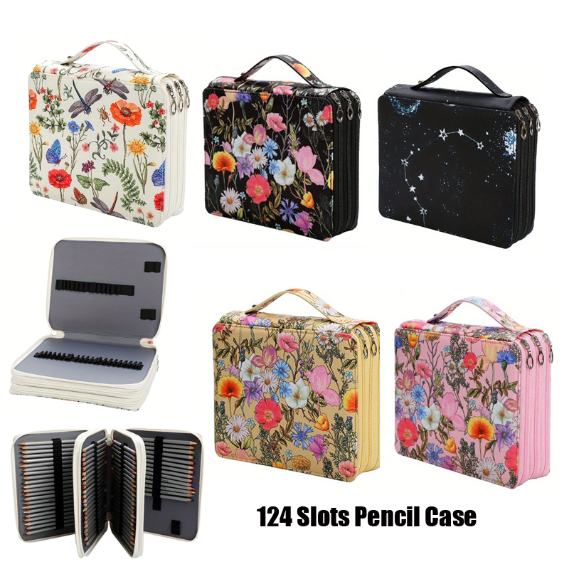 Pencil Case Large - 124 piórnik piórnik szkolny pudełko na