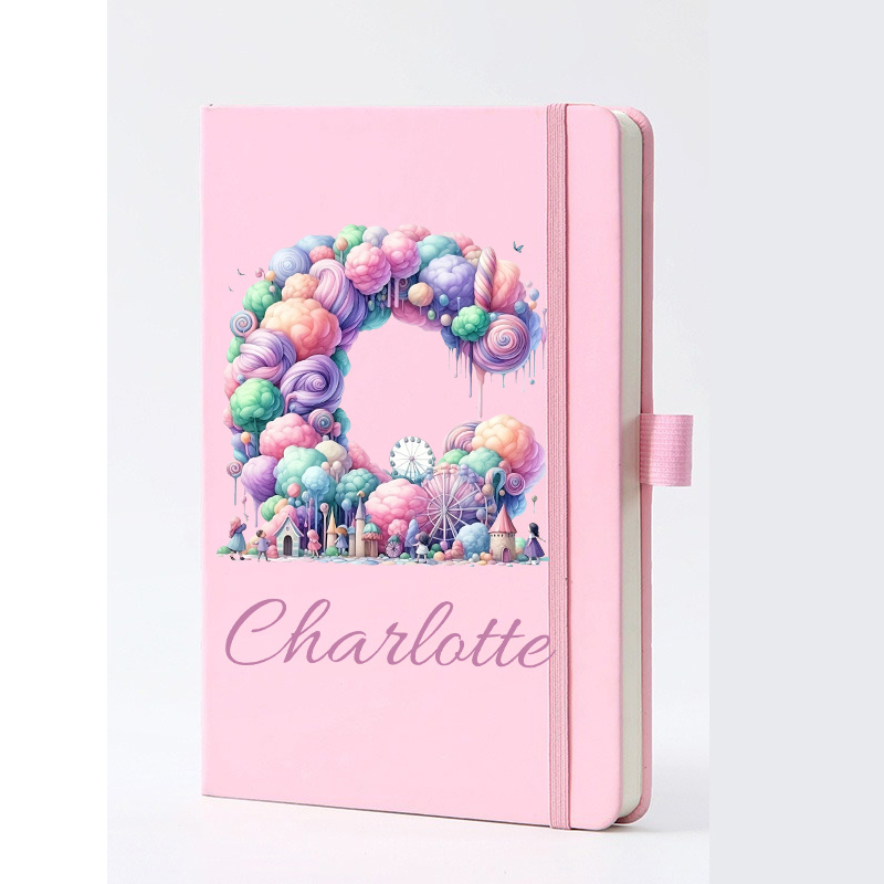 Journal Leather Hardcover - Spersonalizowany notatnik z imieniem ze sztucznej