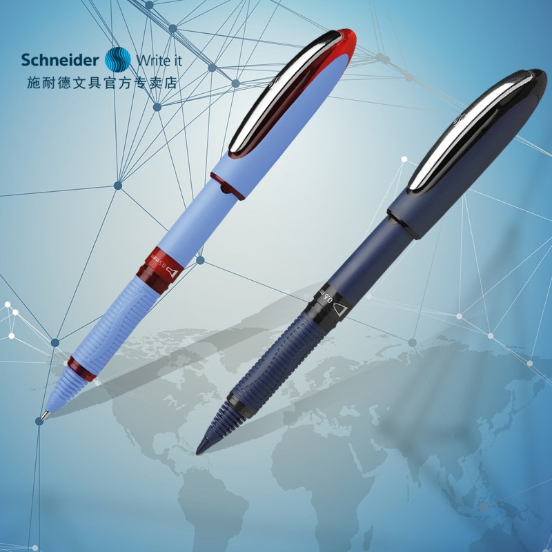 Gel Ink Pen Set - Schneider One Business Rollerball, 0.3/0.5/0.6/1.0mm Ultra-gładka