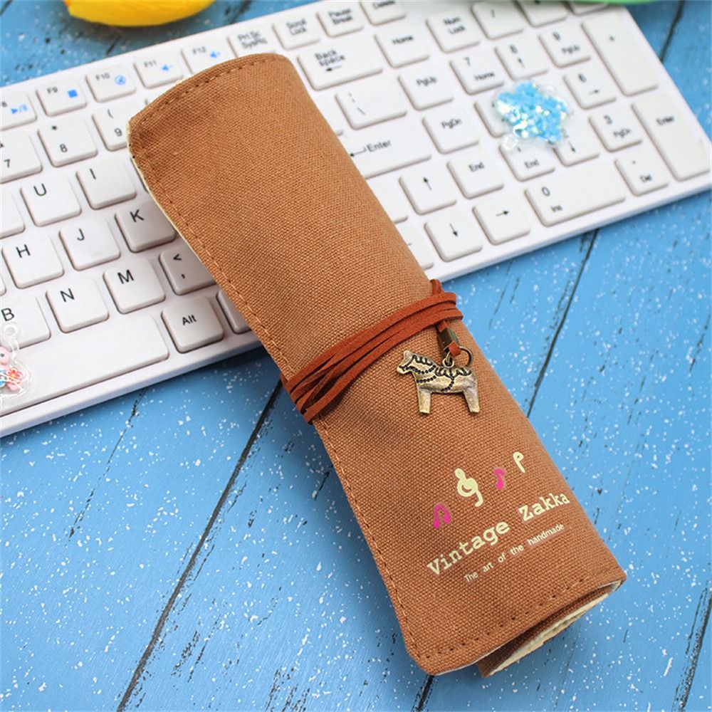 Pen Pouch Roll - Piórnik zwijany na 12 ołówków, etui