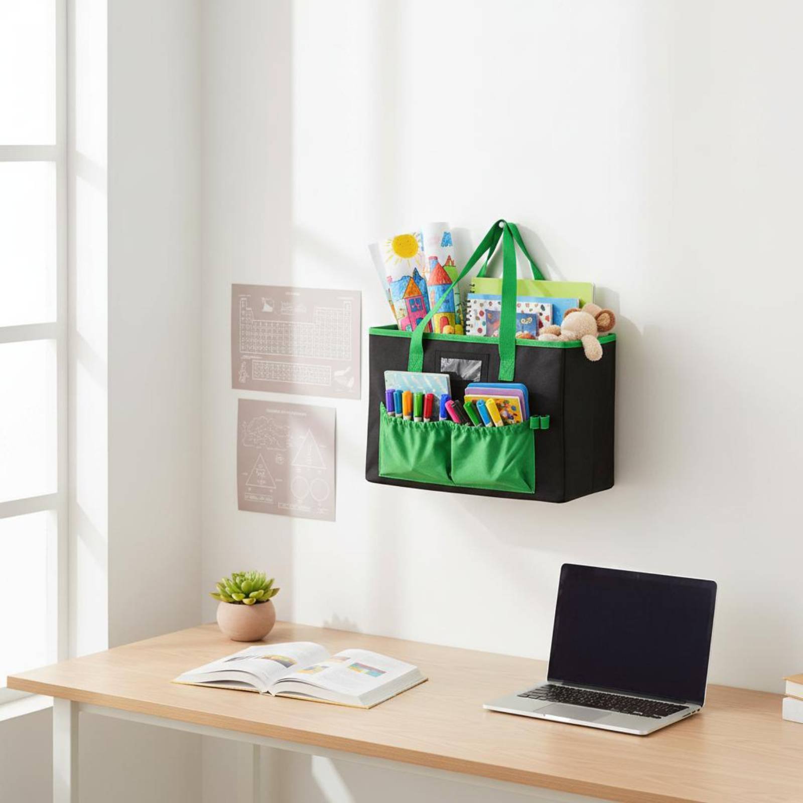 File Folder Hanging - Składana torba na dokumenty, wytrzymały organizer