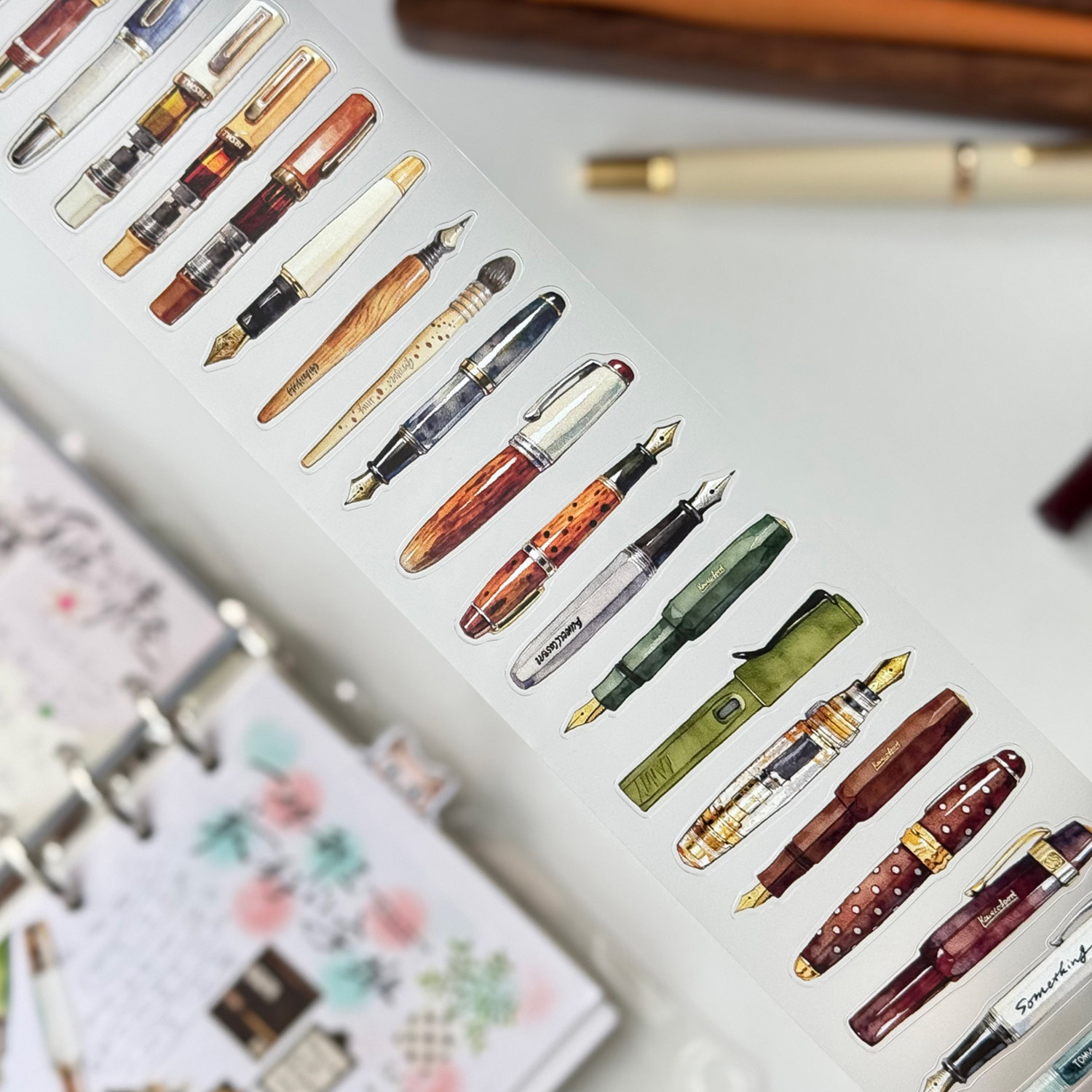 Washi Tape Set - Kolekcja taśm washi DengDeng Studio w