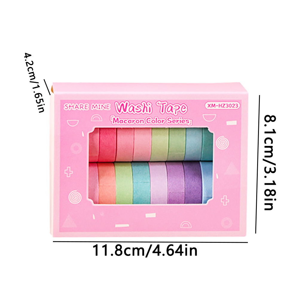 Zestaw 20 rolek taśmy washi, t – Washi Tape Set recenzja i cena