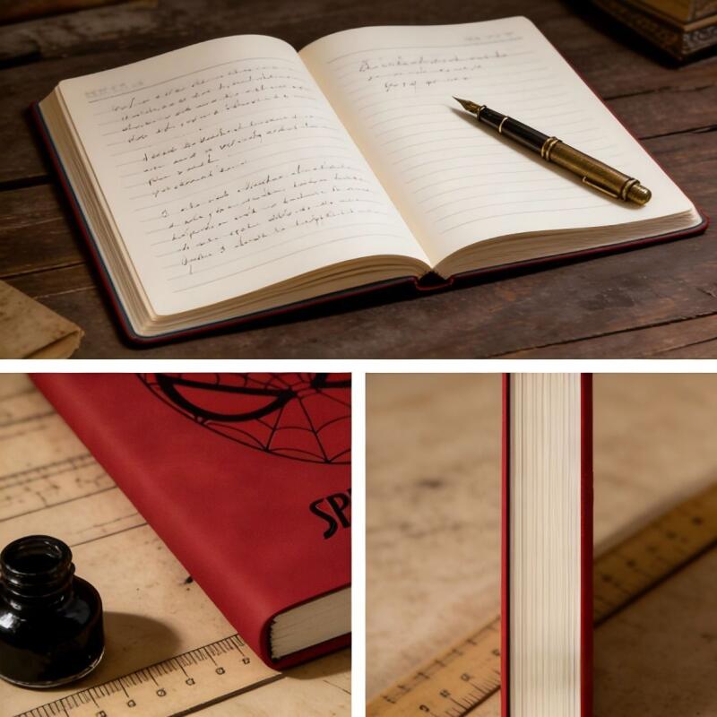 Notatnik Spiderman A5 ze skóry – Journal Leather Hardcover recenzja i cena