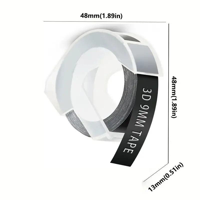 6/9/12mm Wielokolorowa taśma d – Label Printer Tape recenzja i cena