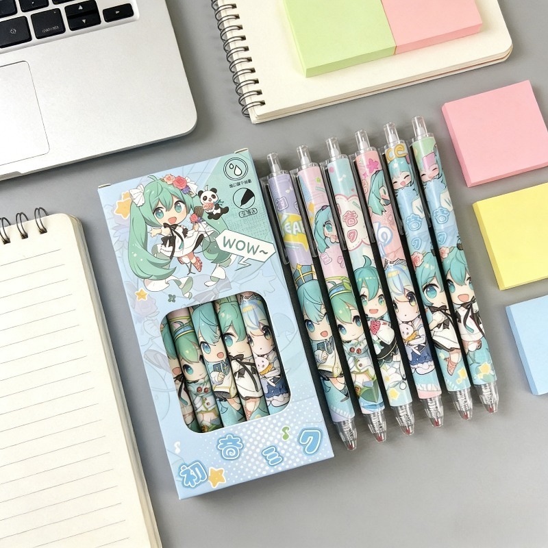 Długopis żelowy Hatsune Miku s – Gel Ink Pen Set recenzja i cena
