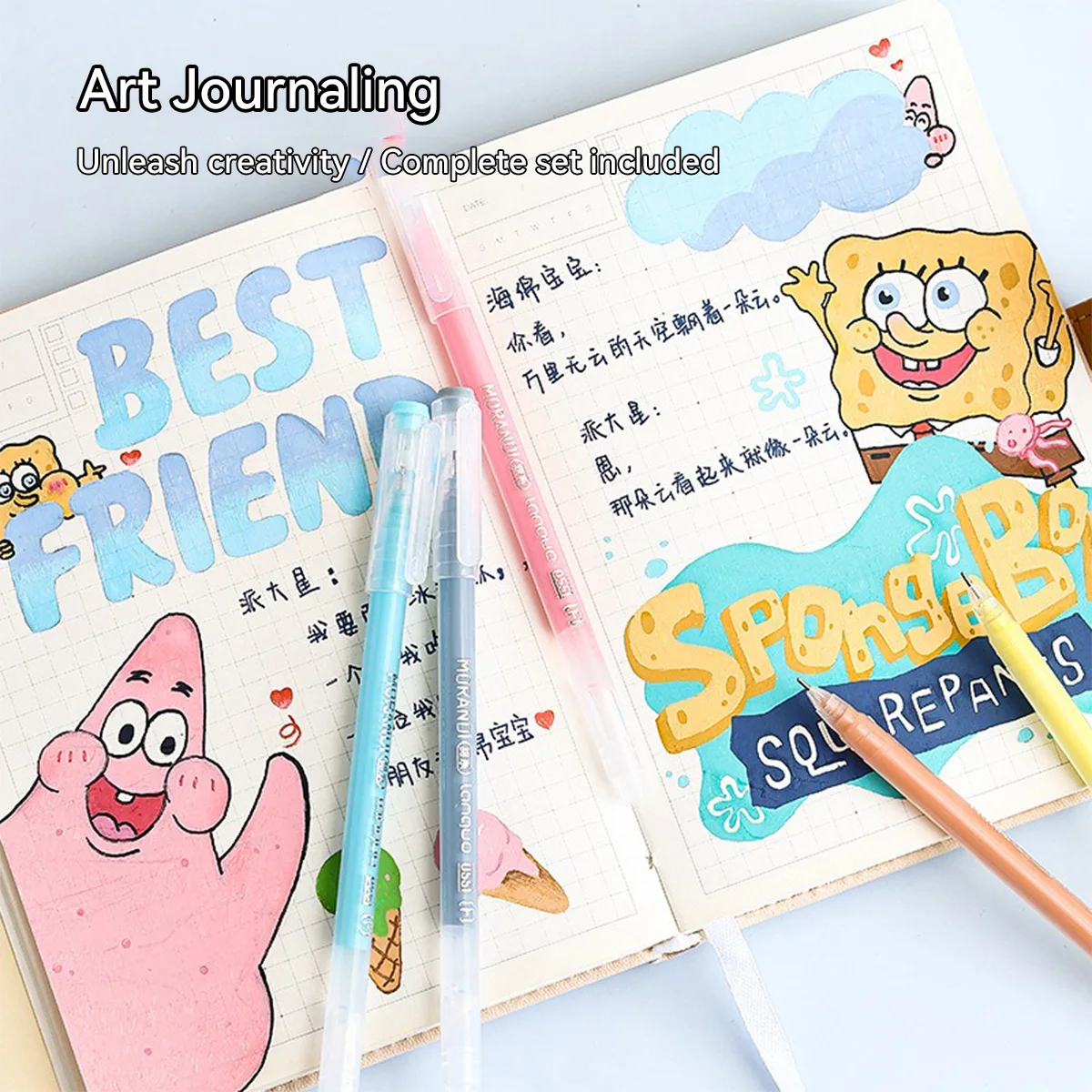 Zestaw 9 długopisów żelowych M – Gel Ink Pen Set recenzja i cena