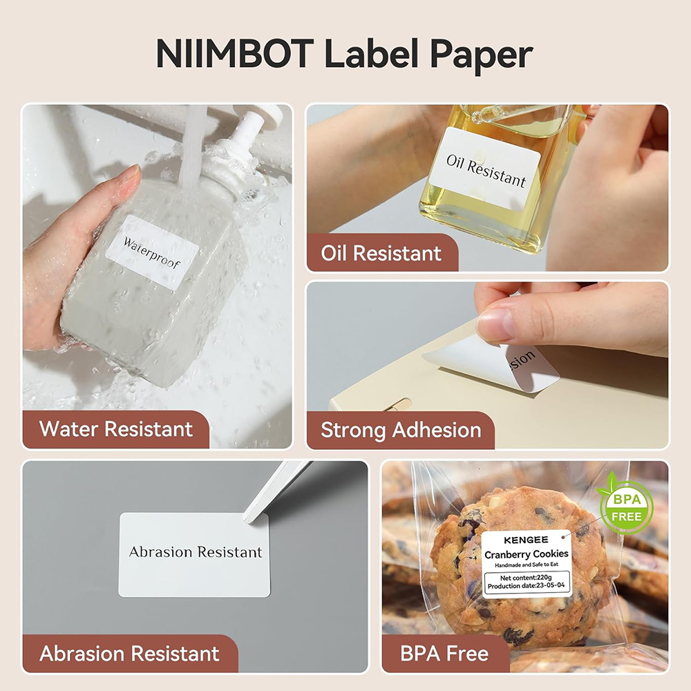 Etykieta termiczna NIIMBOT dla – Label Printer Tape recenzja i cena