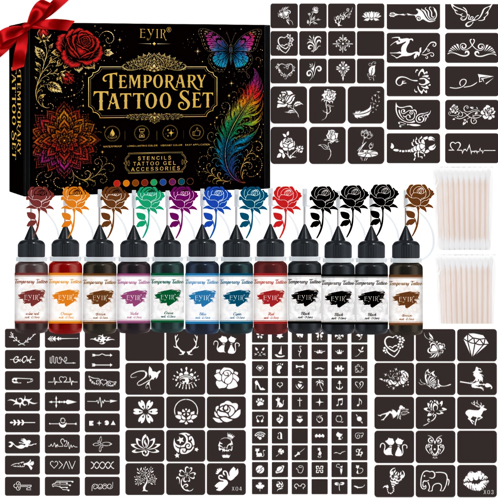 12 kolorów żelu do tatuaży tym – Gel Ink Pen Set recenzja i cena