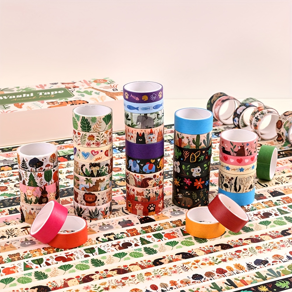 Zestaw 36 rolek taśmy washi w  – Washi Tape Set recenzja i cena