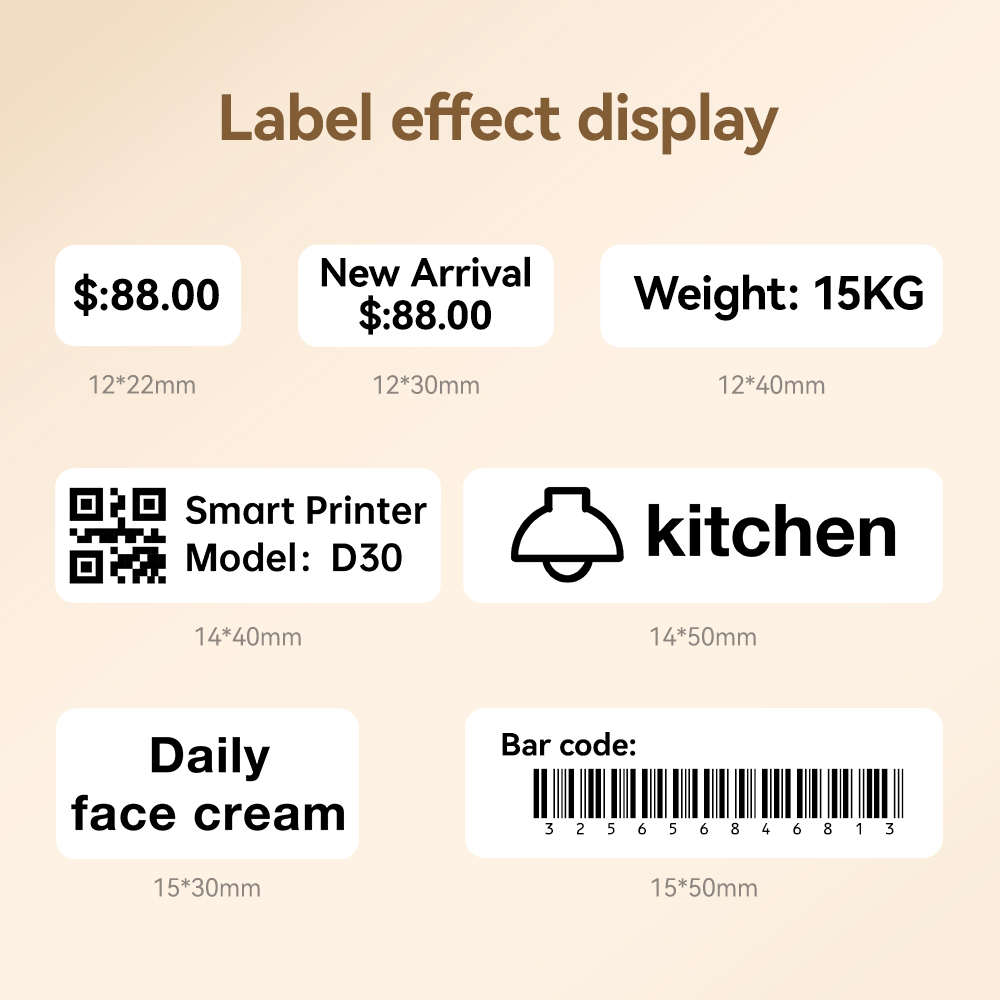 Wodoodporny papier do etykiet  – Label Printer Tape recenzja i cena