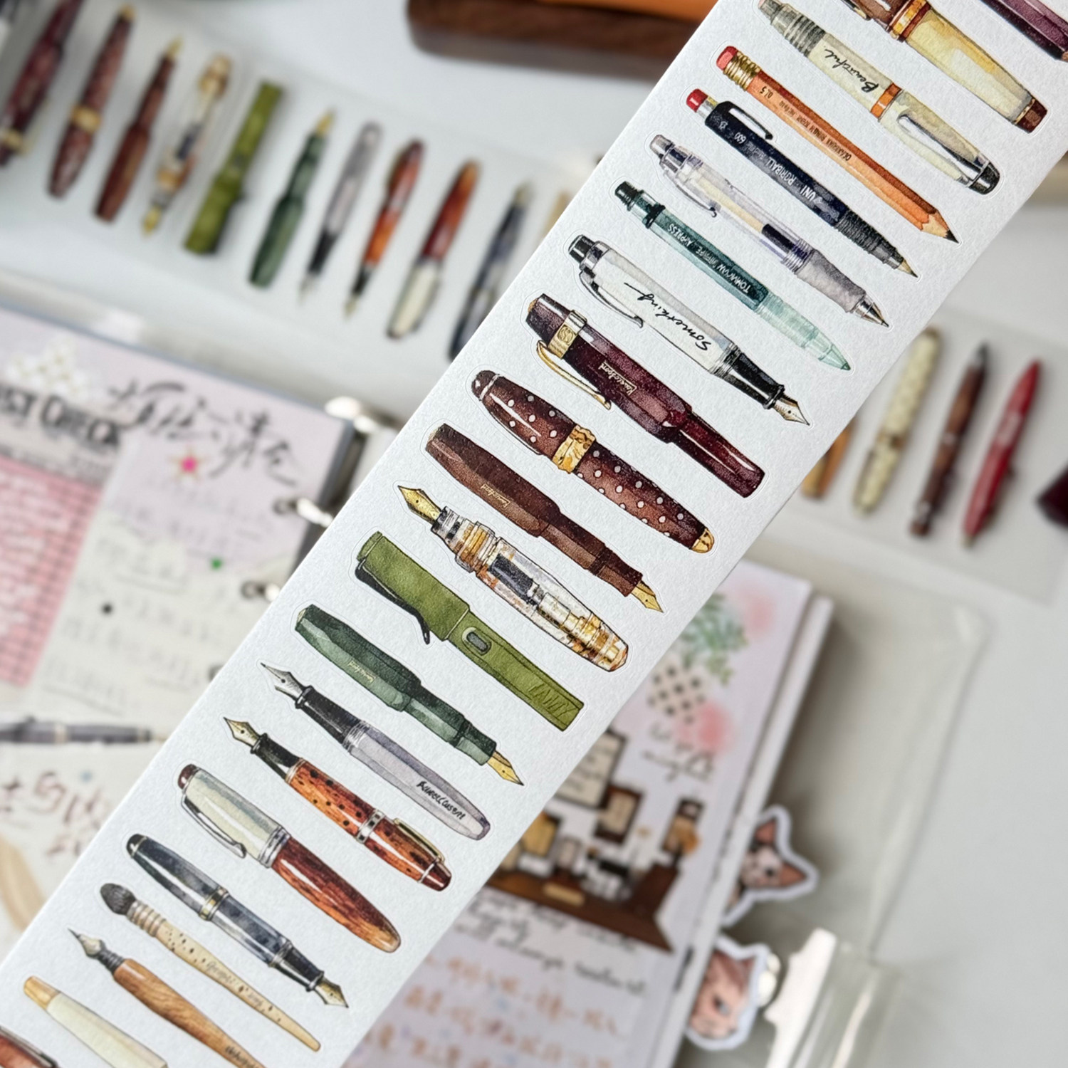 Kolekcja taśm washi DengDeng S – Washi Tape Set recenzja i cena