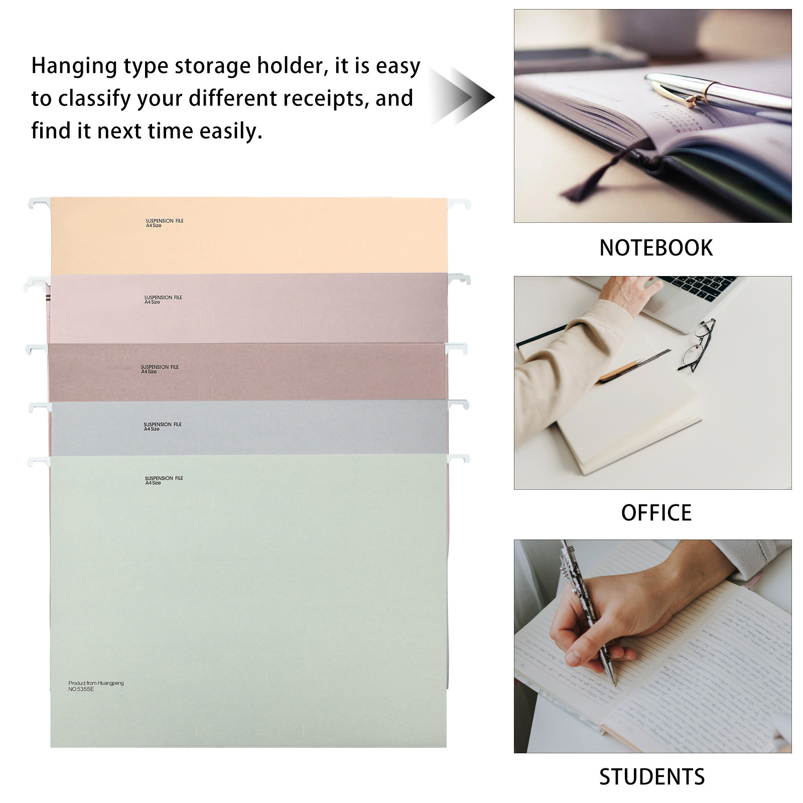 Zestaw 5 sztuk wiszących tecze – File Folder Hanging recenzja i cena