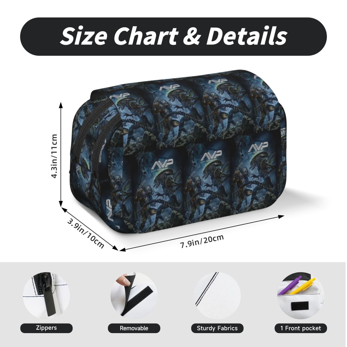 Piórnik z motywem gry Alien Vs – Office Supply Vs Stationery recenzja i cena