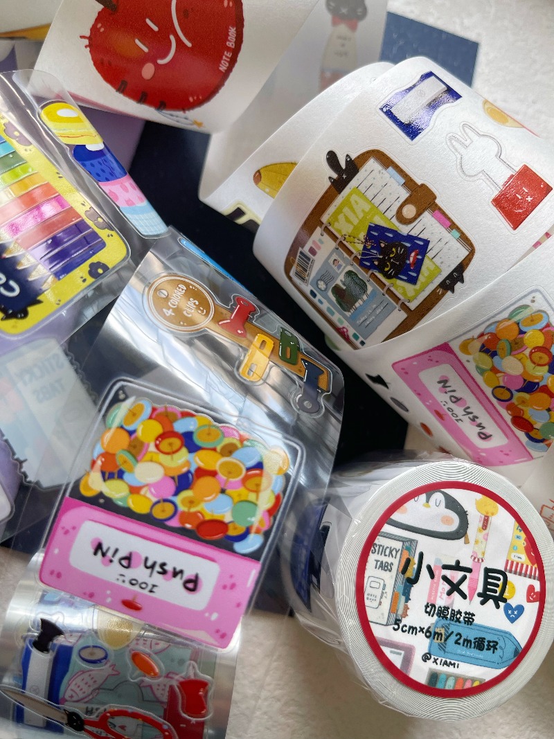 XIAMI Studio Małe Zestawy Arty – Washi Tape Set recenzja i cena