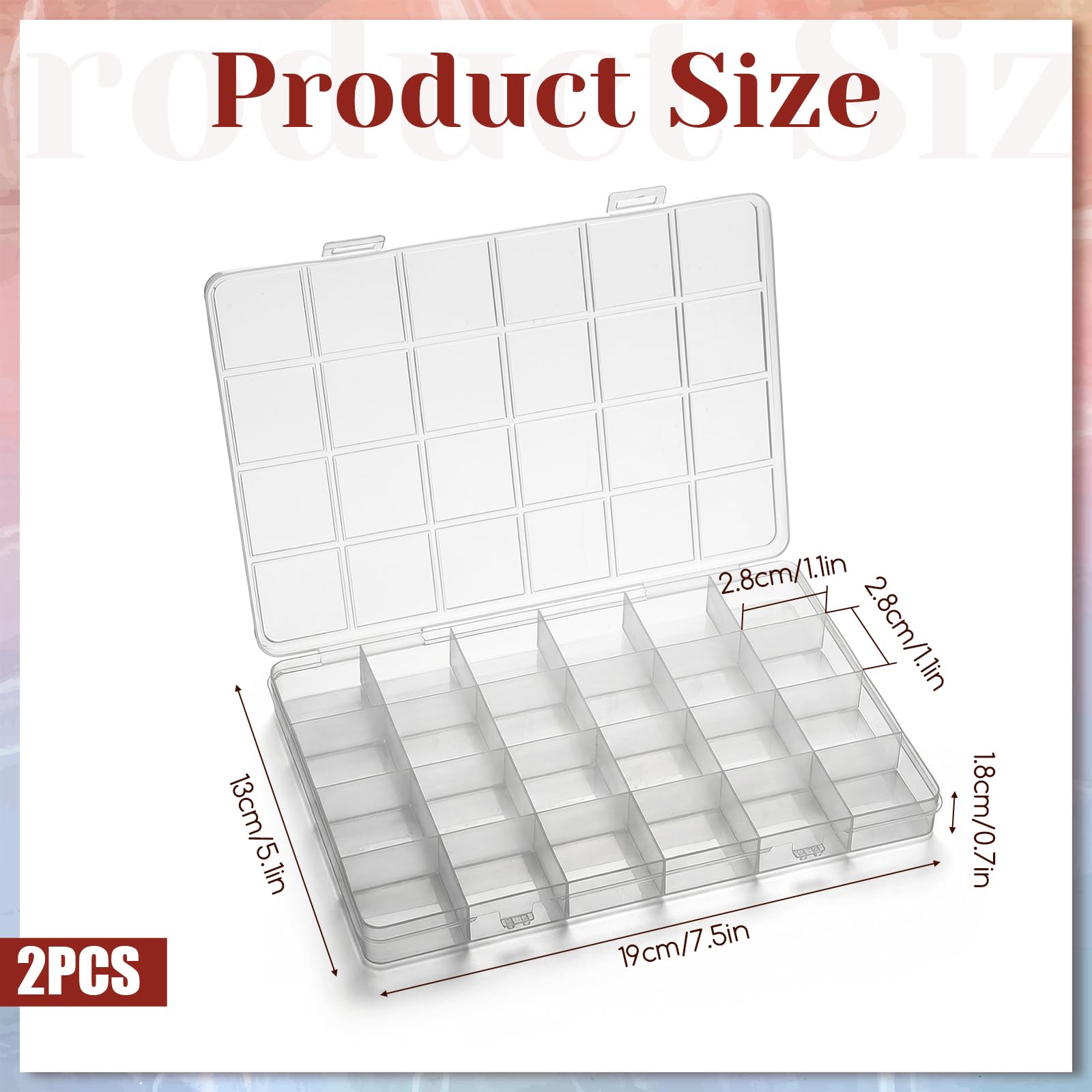 Plastikowy organizer z 24 prze – Washi Tape Set recenzja i cena