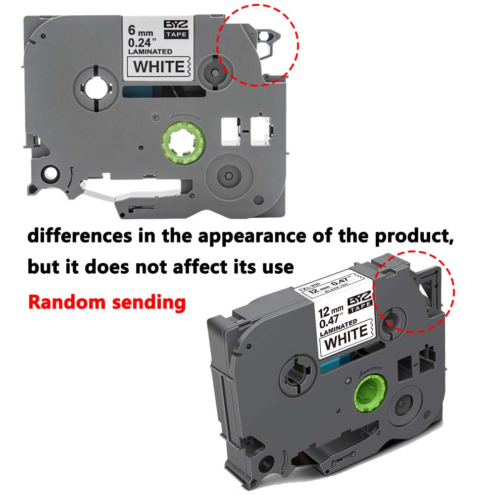 1 szt. Taśma TZe211 Ptouch 6mm – Label Printer Tape recenzja i cena