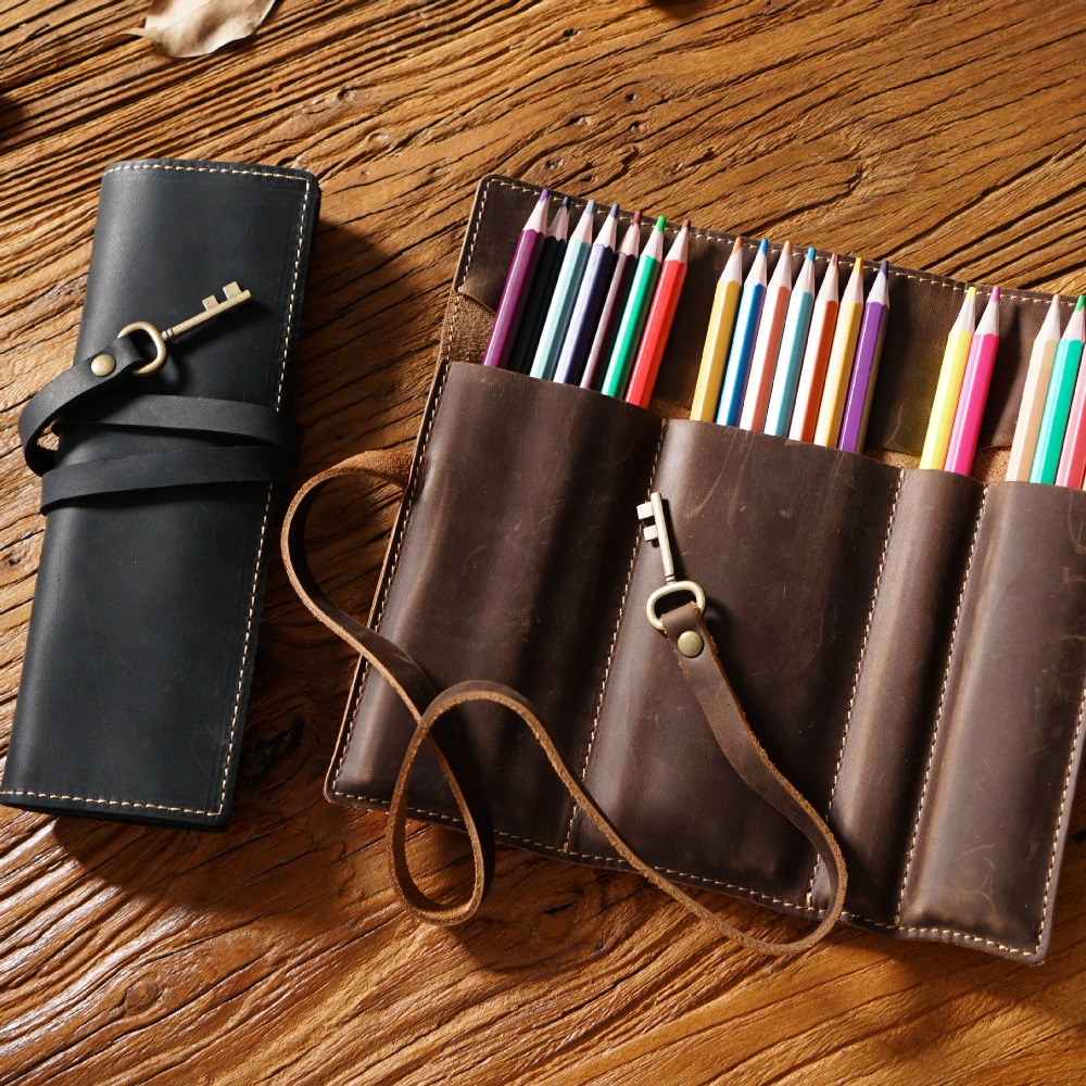 Retro Skórzany Etui na Długopi – Pen Pouch Roll recenzja i cena