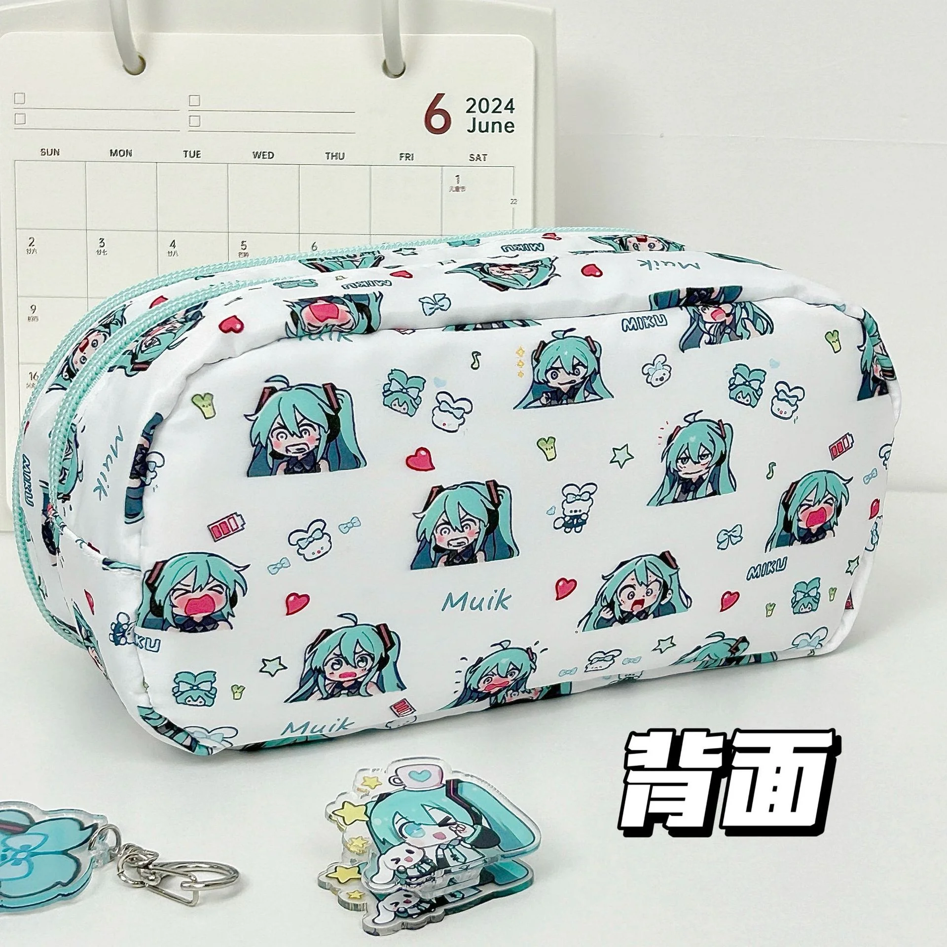 Piórnik Hatsune Miku, uroczy,  – Pencil Case Large recenzja i cena