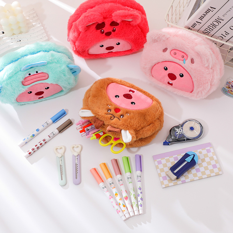 Pluszowy piórnik z motywem kre – Pencil Case Large recenzja i cena