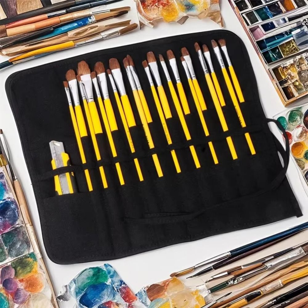 Torba na pędzle do malowania z – Pen Pouch Roll recenzja i cena