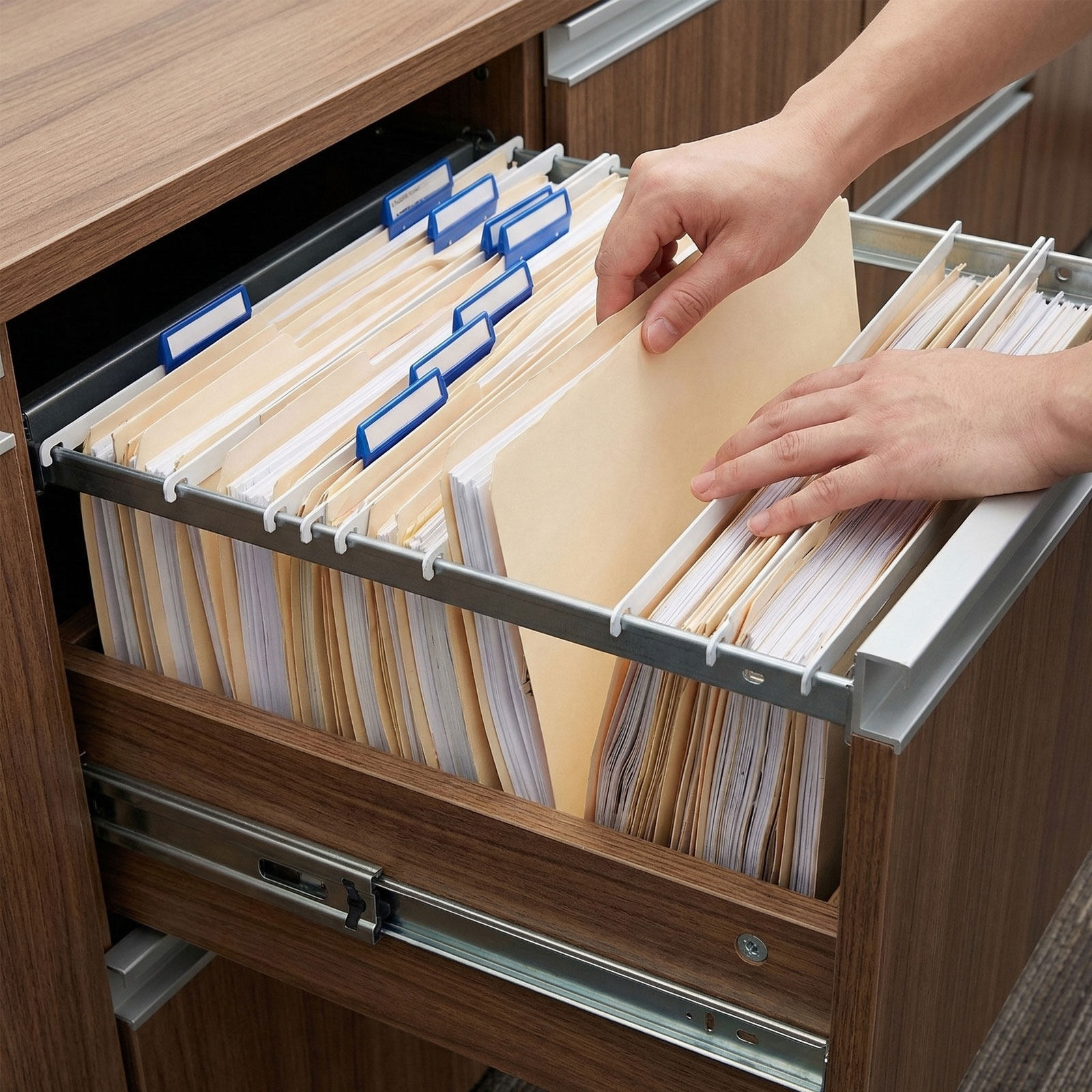 12 szt. wysokiej jakości metal – File Folder Hanging recenzja i cena